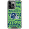 NFL Seattle Seahawks - Blast Green iPhone 16 Pro Clear Case